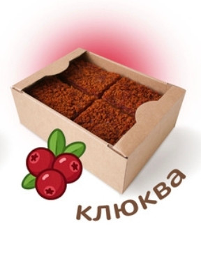 №3 Пряник 1кг с фруктовой начинкой Клюква в Саяногорске