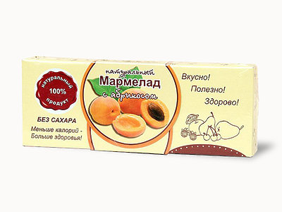  Мармелад натуральный "Абрикос" 140г в Саяногорске